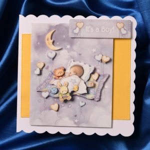 New Baby Boy Card