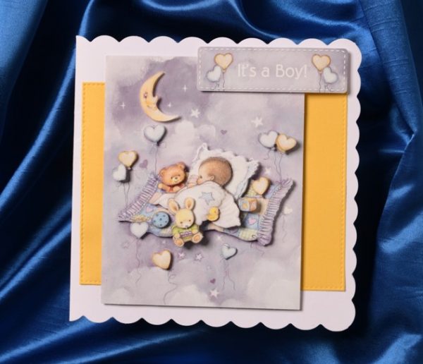 New Baby Boy Card