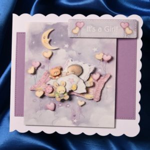 New Baby Girl Card