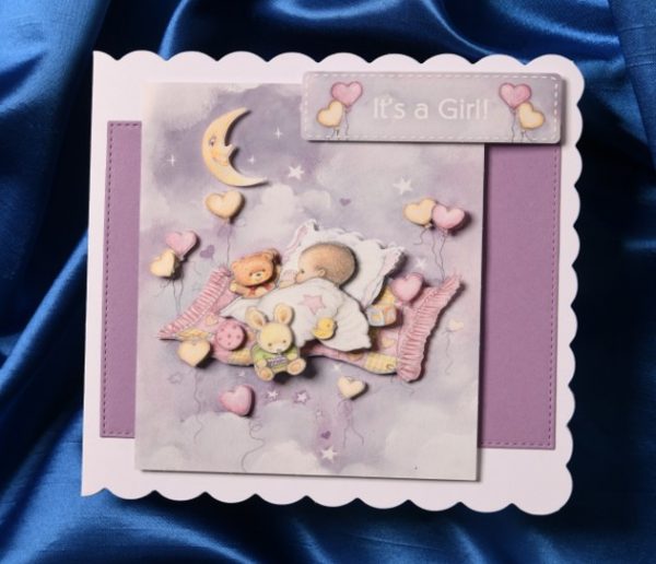 New Baby Girl Card