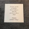 Fathers day message card