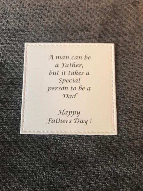 Fathers day message card