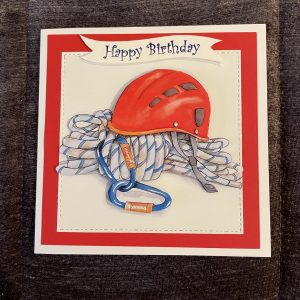 3D handmade birthday card | rock-climbing | sport | leisure | hobbies