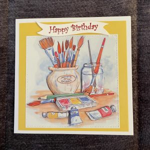 3D handmade birthday card | art | painting | leisure | hobbies