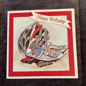 3D handmade birthday card | father's day card | sport | transport | leisure | hobbies |