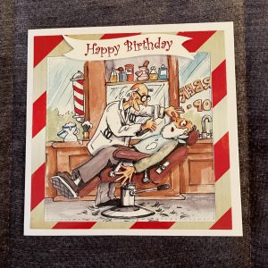 3D handmade birthday card | father's day | leisure| barber's | job