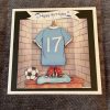3D handmade birthday card | football