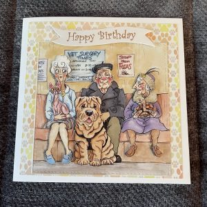 3D handmade birthday card | vets