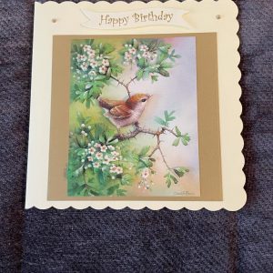 3d handmade | birthday card | bird