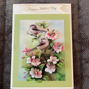 3d handmade | Mother's Day card | birds