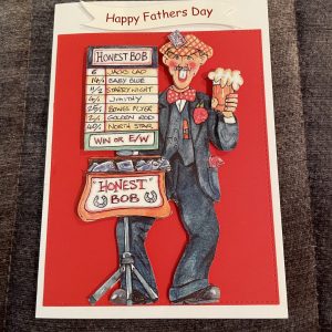 3D handmade father’s day card