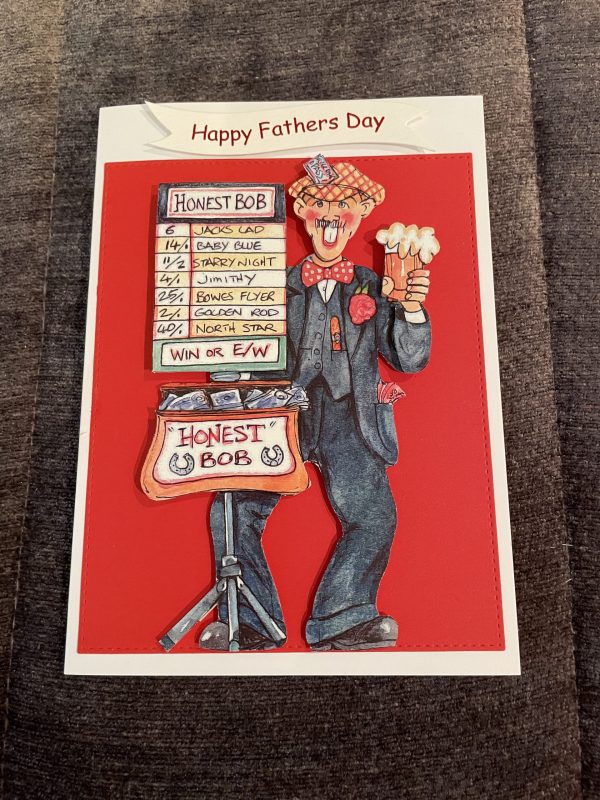 3D handmade father’s day card