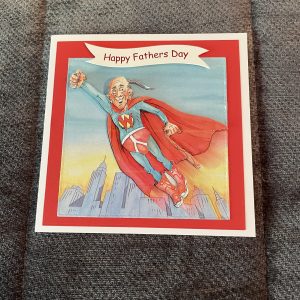 Wrinklies superman themed Birthday Card | 3d handmade birthday card