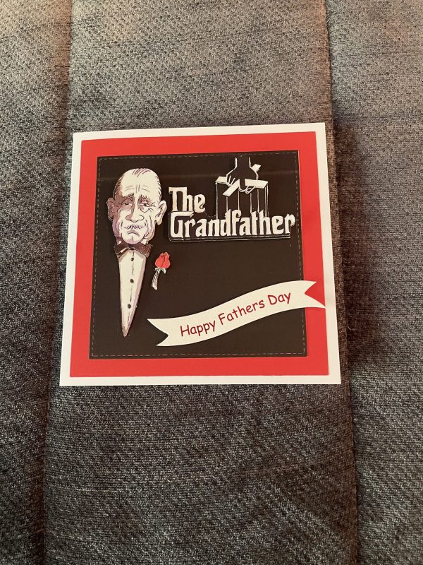 The grandfather themed birthday card | 3d handmade Father’s Day card