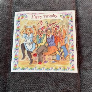 3d-handmade-conga-dance-themed-birthday-card